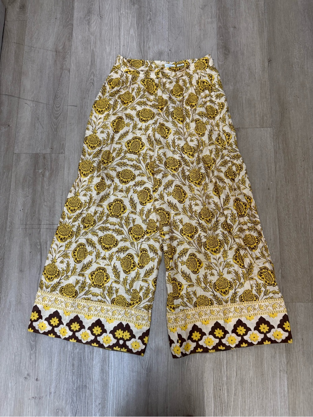 Rhode Linen Wide Leg Pants Sz 6